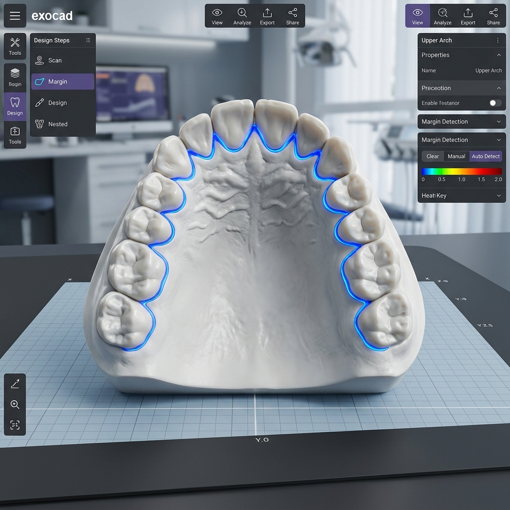How to Read an Intraoral Scan for CAD Design